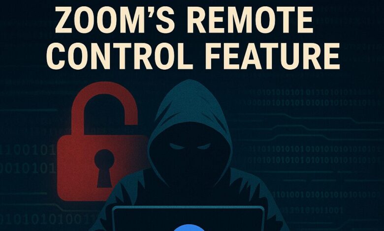 Cybersecurity Advisory: Hackers Exploit Zoom’s Remote Control Feature Cybersecurity Advisory: Hackers Exploit Zoom’s Remote Control Feature